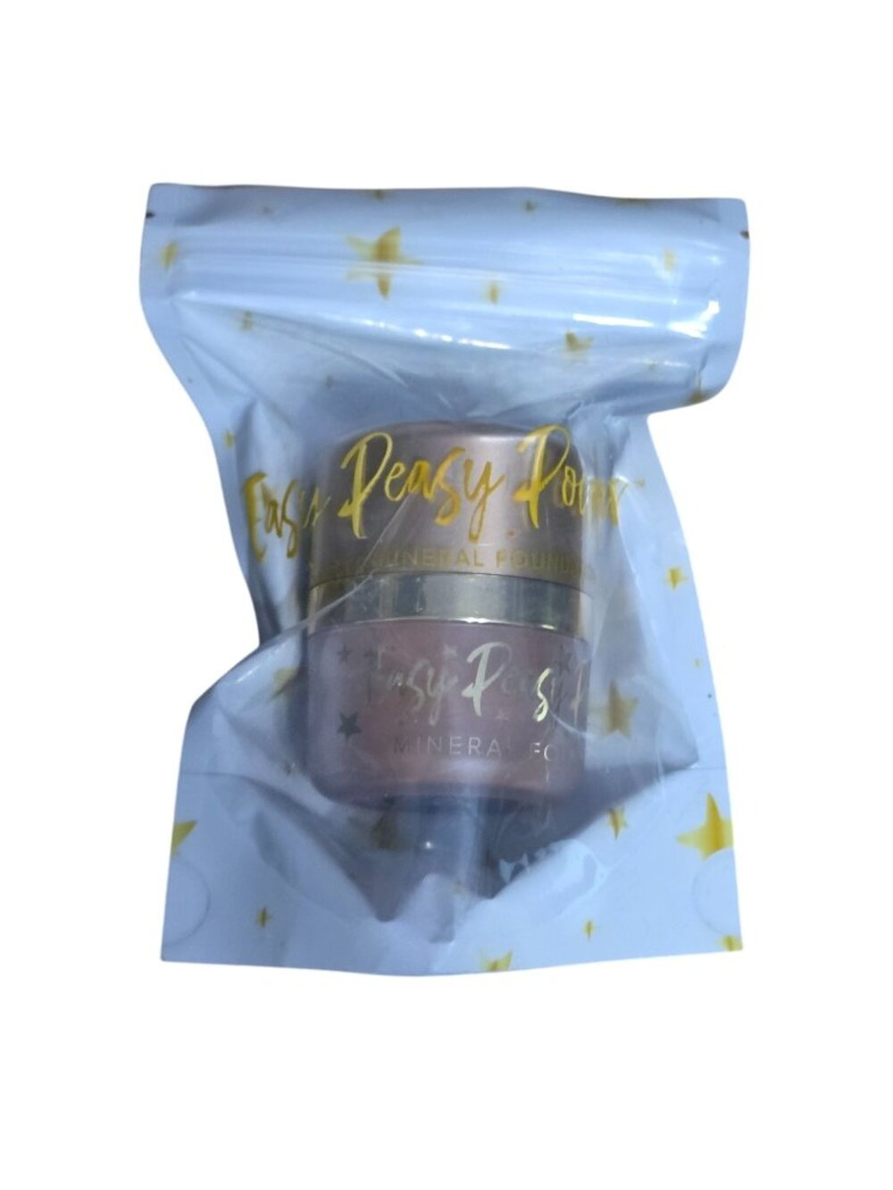 Belle Beauty Easy Peasy Powder Mineral Foundation Deep 0.32oz Sealed Cruelty Fre